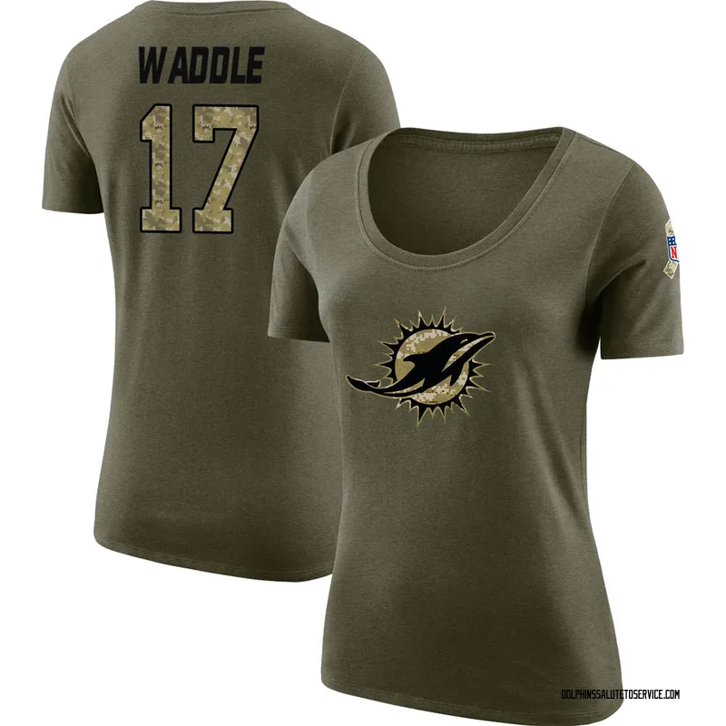 Jaylen Waddle Miami Dolphins military salute to service Jersey